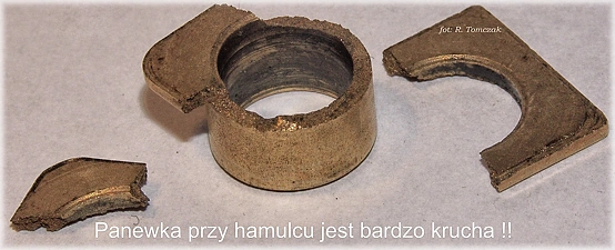 Abu Cardinal 77 panewka podpory ślimaka